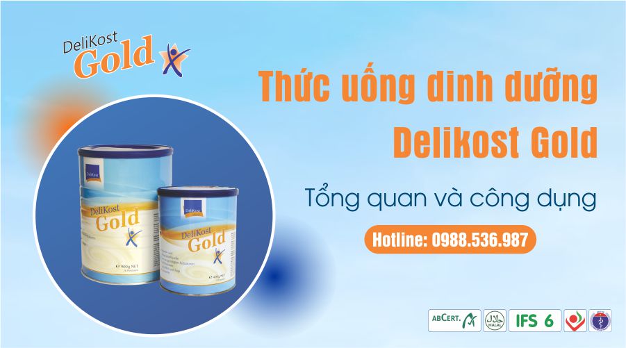 Thức uống dinh dưỡng Delikost Gold - Tổng quan và công dụng