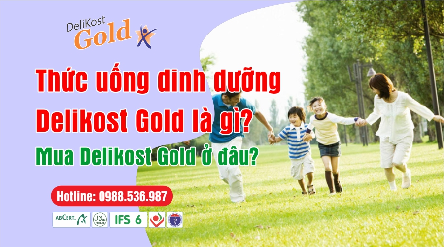 Thức uống dinh dưỡng Delikost là gì? Mua Delikost Gold ở đâu?