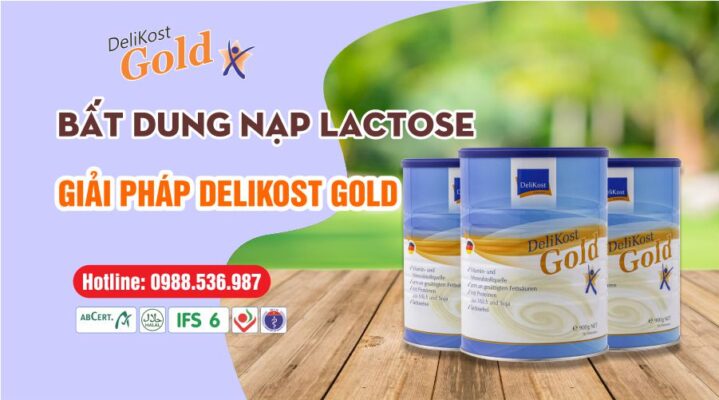 Bất dung nạp lactose và giải pháp Delikost Gold